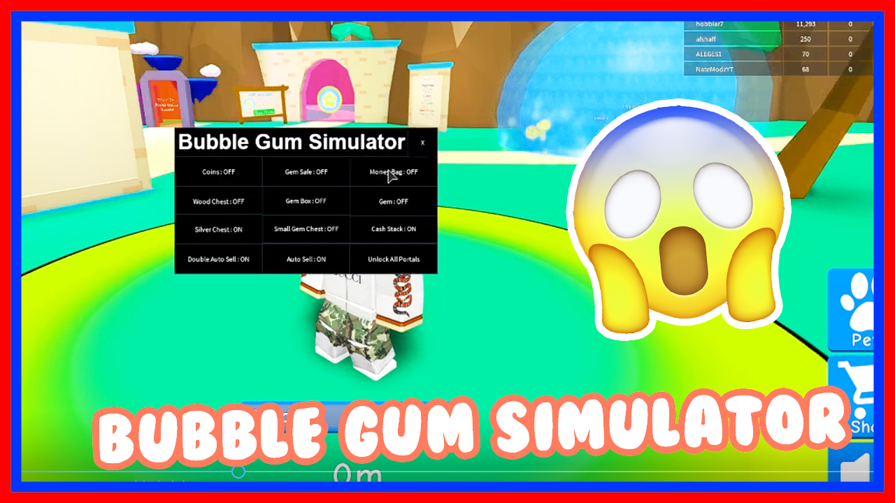 Bubble Gum Simulator Nov 24 Natemodz Exploits
